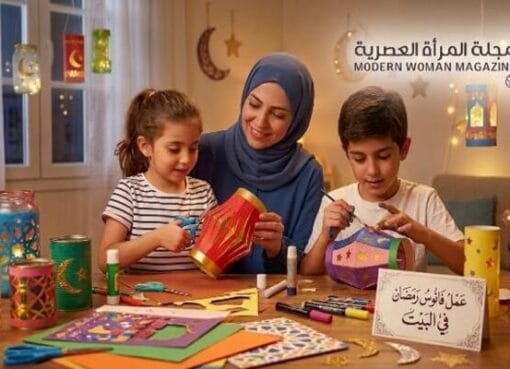 عمل فانوس رمضان في البيت